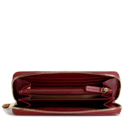 Portafoglio Donna Zip Around 1A Classe Alviero Martini linea Windy City Rosso Acero PM75