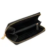 Portafoglio Donna Zip Around LOVE MOSCHINO Nero con Maxi Logo