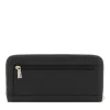 Portafoglio GUESS Chiuso con Zip Linea Laurel colore Nero