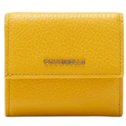 Portafoglio Mini Donna COCCINELLE in Pelle Soleado Linea Metallic Soft
