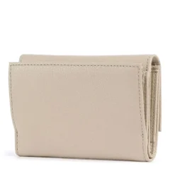 Portafoglio Piccolo COCCINELLE in Pelle Martellata Linea Metallic Soft colore Sandshell