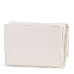 Portafoglio Piccolo COCCINELLE in Pelle Martellata Linea Metallic Soft colore Pearl