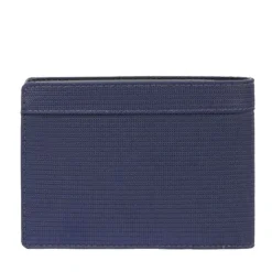 Portafoglio PIQUADRO Uomo con Portamonete In Tessuto e Pelle Blu Linea Orion - PU257S136R