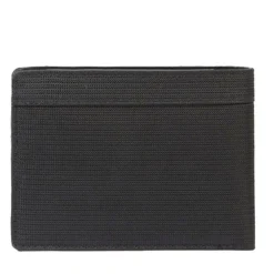 Portafoglio PIQUADRO Uomo con Portamonete In Tessuto e Pelle Colore Nero Linea Orion - PU257S136R