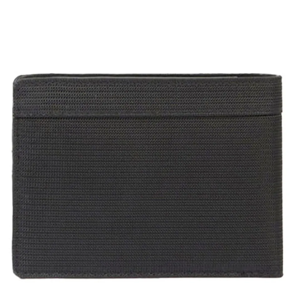 Portafoglio PIQUADRO Uomo con Portamonete In Tessuto e Pelle Colore Nero Linea Orion - PU257S136R