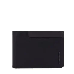 Portafoglio Uomo con Pattina PIQUADRO in Pelle Nera - PU1392W122R