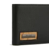 Portafoglio Uomo con Portamonete 1A Classe Alviero Martini linea Trip Leather in Pelle Nera PN81