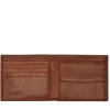 Portafoglio Uomo con Portamonete THE BRIDGE In Pelle Marrone linea Story 01486001