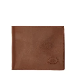 Portafoglio Uomo con Portamonete THE BRIDGE In Pelle Marrone linea Story 01486001