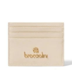 Portatessere Donna BRACCIALINI linea Basic in Pelle Beige
