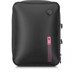 Sacca Sottovuoto per Zaino RONCATO linea Flatty in Tessuto Nero e Fucsia