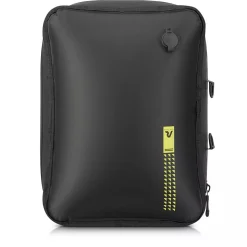 Sacca Sottovuoto per Zaino RONCATO linea Flatty in Tessuto Nero e Cyber Lime