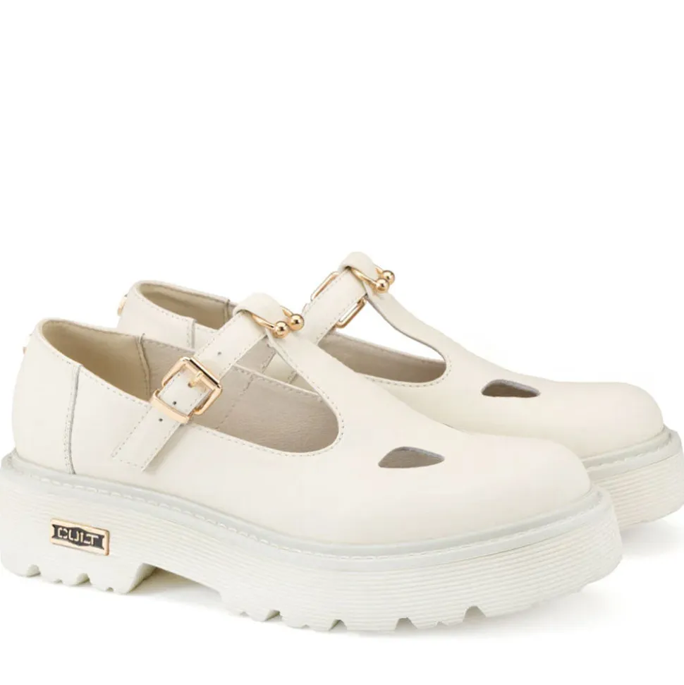 Sandali CULT Slash 4689 in Pelle Off White