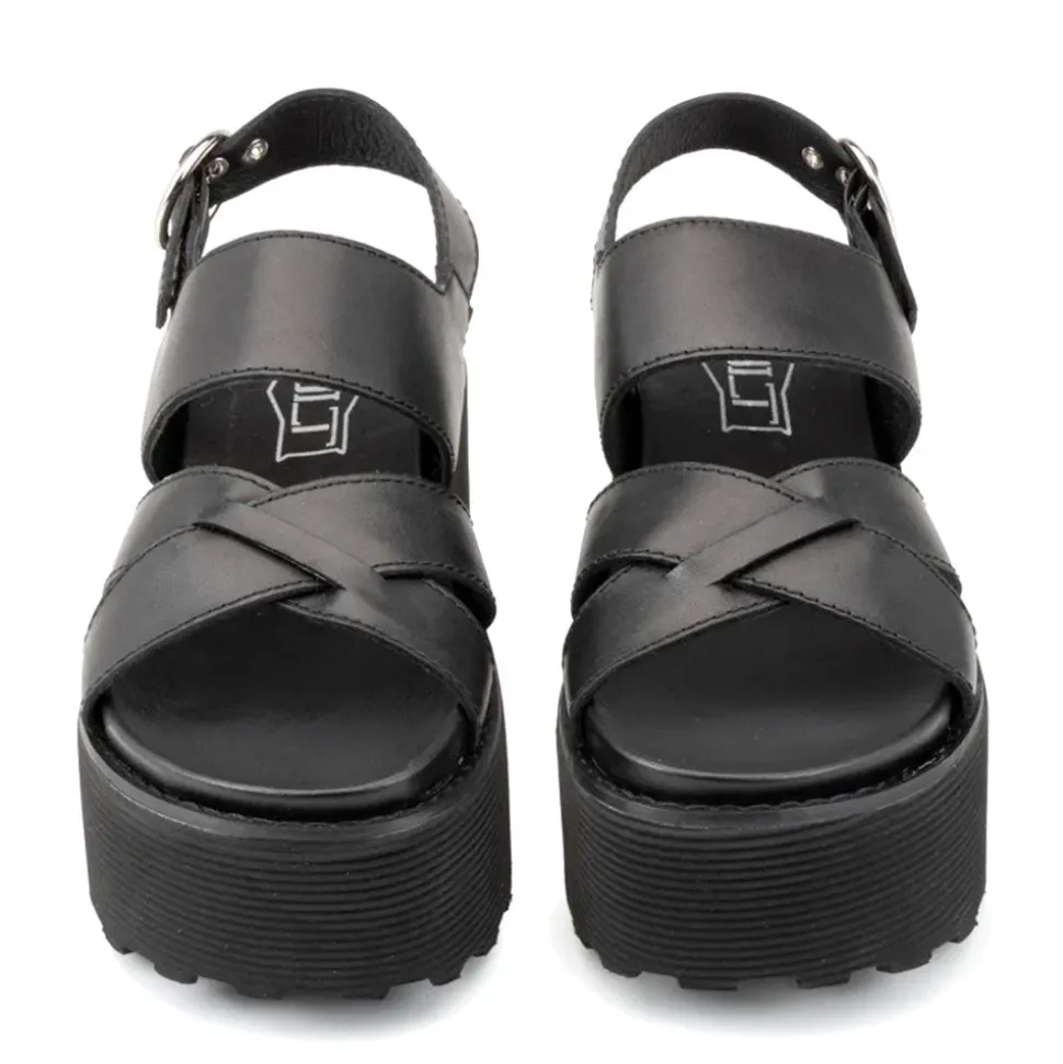 Sandali Donna CULT Nancy 4745 in Pelle Nera