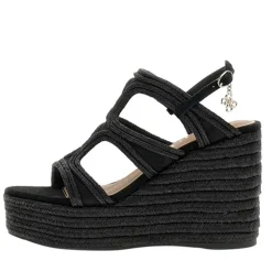 Sandali Donna GUESS con Zeppa Linea Evers Colore Nero