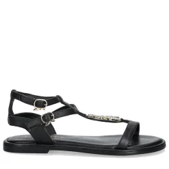 Sandali Flat PATRIZIA PEPE Girl linea Flyclassic Sandal in Pelle Nera