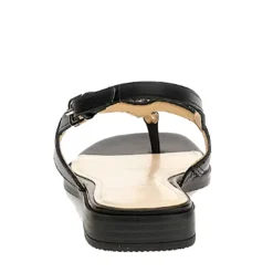 Sandali Infradito Donna GUESS Linea Reality in Pelle Colore Nero