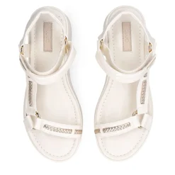 Sandali Platform Donna LIU JO Flo 05 in Vernice color Latte