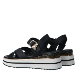 Sandali Platform PATRIZIA PEPE Girl linea Flyplat Sandal in Pelle Nera