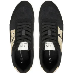 Scarpe Donna ARMANI EXCHANGE Sneakers Colore Black - Pale Gold