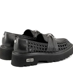 Scarpe Donna CULT Slash 4685 Mocassino in Pelle Traforata Nera