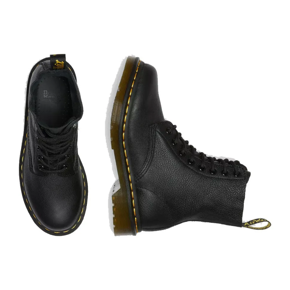 Scarpe Donna DR. MARTENS Stivali linea 1460 Pascal in Pelle Nera