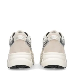 Scarpe Donna LIU JO Steffy 01 Sneakers Chuncky in Suede stampa Zebra