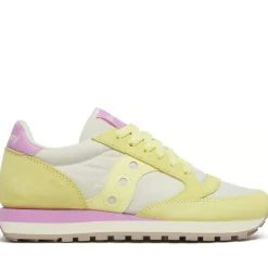 Scarpe Donna Saucony Sneakers Jazz Original Yellow - Orchid