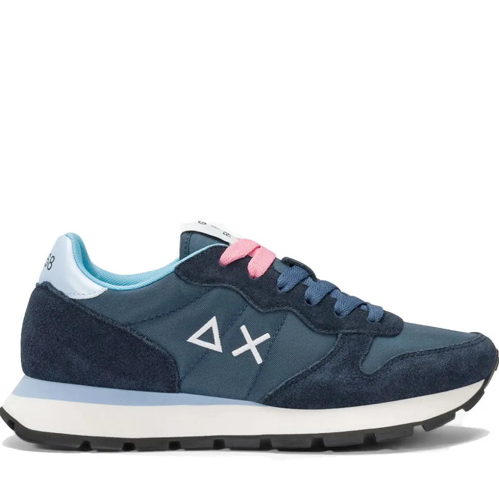 Scarpe Donna Sun68 Sneakers Ally Solid Navy Blue - Z36201