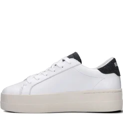 Scarpe Donna Sun68 Sneakers Big Katy Leather Bianco - Nero - Z45235
