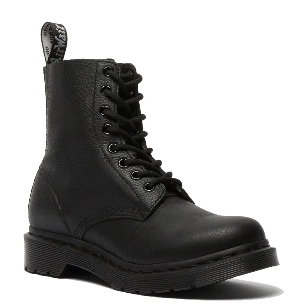 Scarpe Unisex DR. MARTENS Stivali linea 1460 Pascal Mono in Pelle Nera