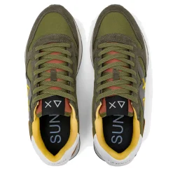 Scarpe Uomo Sun68 Sneakers Jaki 2.0 Solid Militare - Z36115