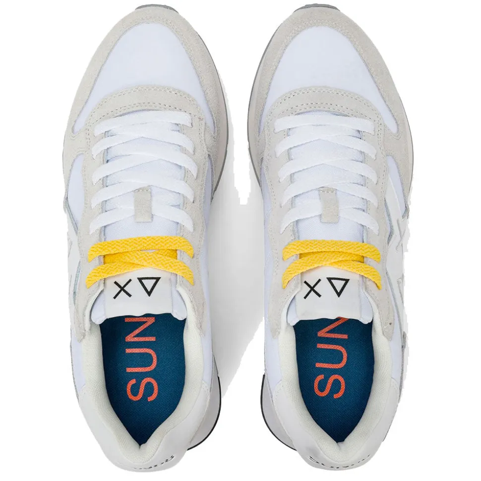 Scarpe Uomo Sun68 Sneakers Jaki 2.0 Bicolor Bianco - Bianco -Z36116