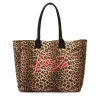 Shopping Bag Donna LIU JO in Tessuto stampa Animalier