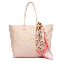 Shopping Bag Donna LIU JO in Tessuto Rosa Beach