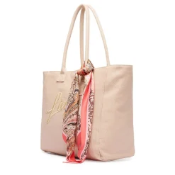 Shopping Bag Donna LIU JO in Tessuto Rosa Beach