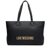 Shopping Bag Donna LOVE MOSCHINO Nera con Maxi Logo