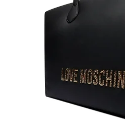 Shopping Bag Donna LOVE MOSCHINO Nera con Maxi Logo