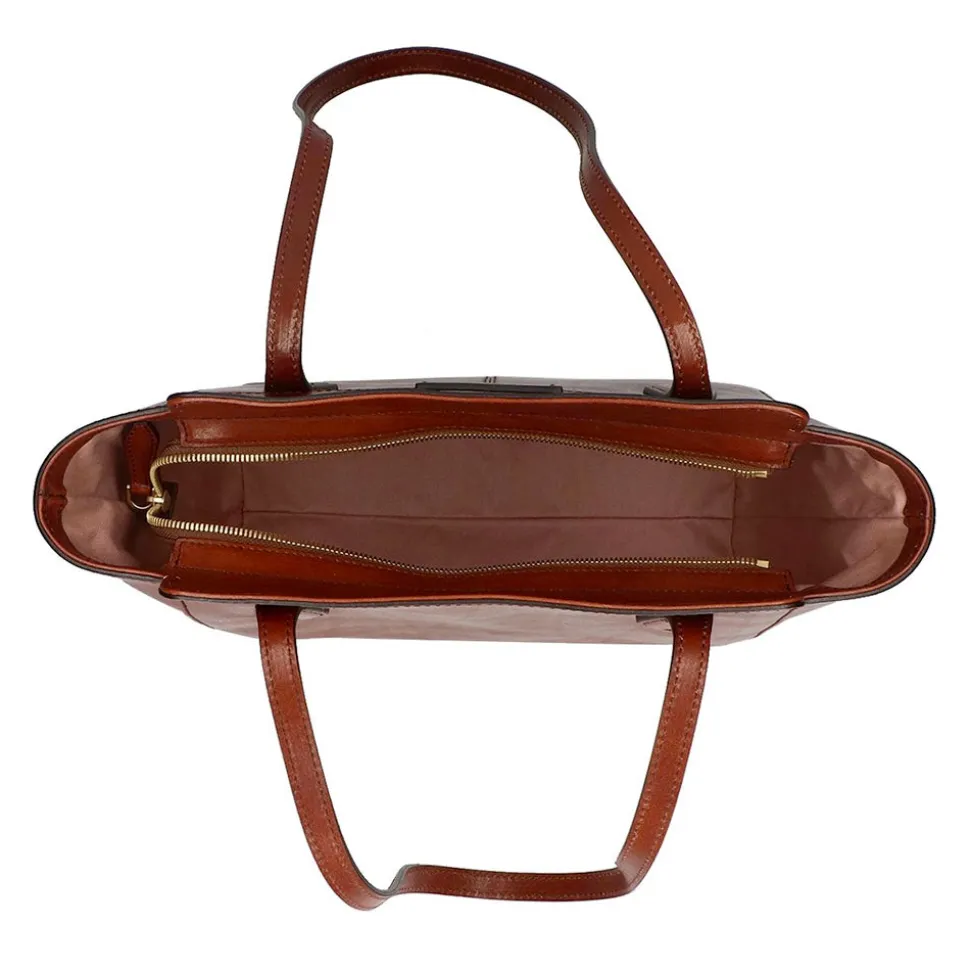 Shopping Bag Donna THE BRIDGE linea Gloria in Pelle Marrone