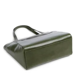 Shopping Bag Donna THE BRIDGE linea Lucrezia in Pelle Verde Maggiorana