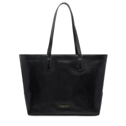 Shopping Bag Donna THE BRIDGE linea Larissa in Pelle Nera