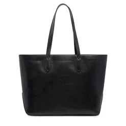 Shopping Bag Donna THE BRIDGE linea Larissa in Pelle Nera