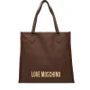 Shopping Bag Verticale LOVE MOSCHINO linea Bold Bag Marrone