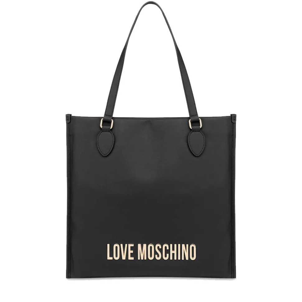 Shopping Bag Verticale LOVE MOSCHINO linea Bold Bag colore Nero