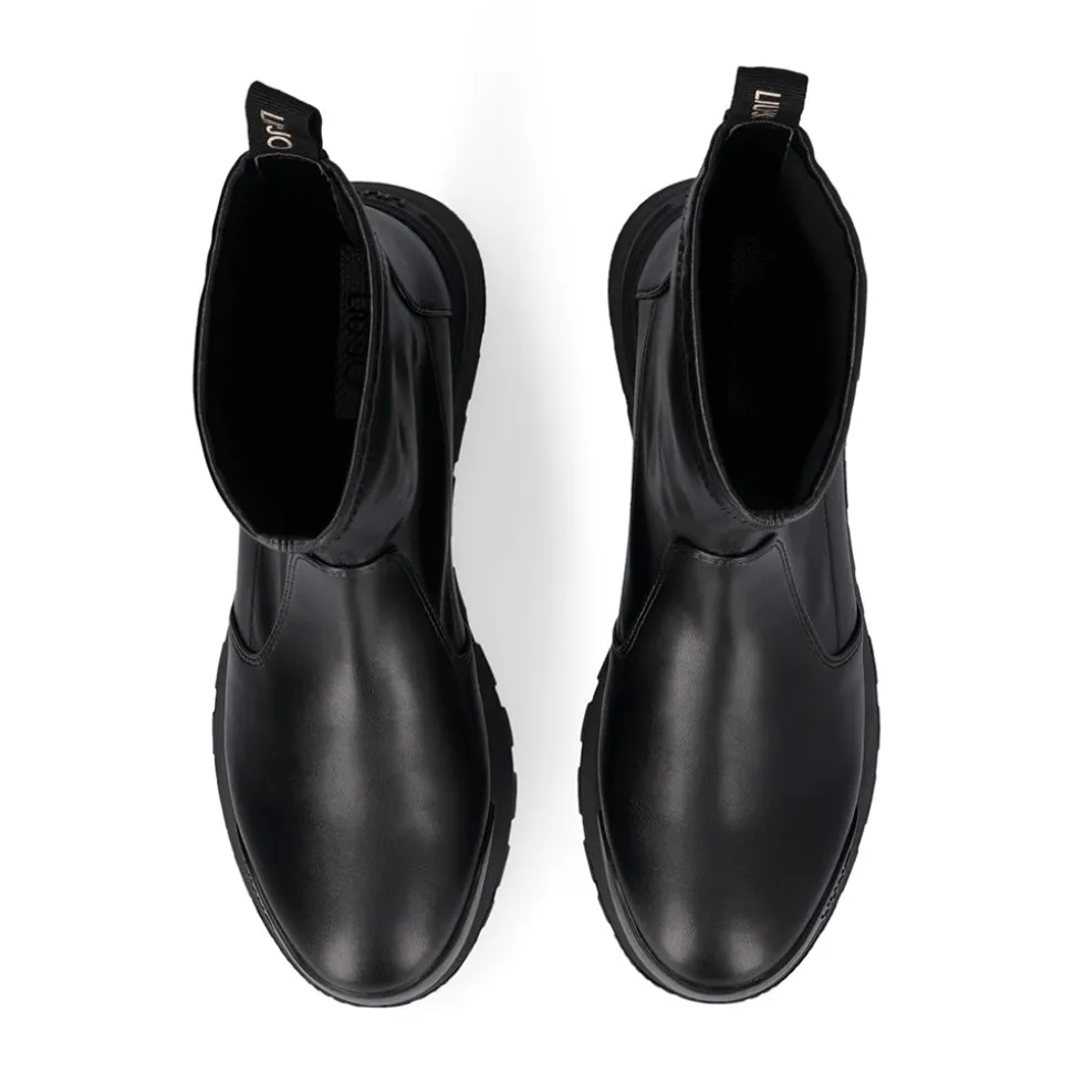 Sitvaletti Donna LIU JO Amazing 22 in Tessuto Stretch Nero