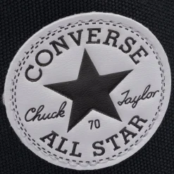 Sneakers Alte CONVERSE Chuck 70 Hi Vintage in Canvas Nera