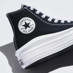 Sneakers Alte CONVERSE Chuck Taylor All Star Move in Canvas Nera