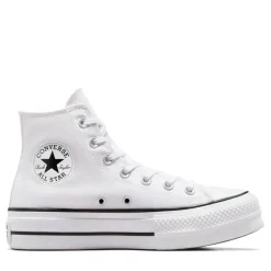 Sneakers Alte Platform CONVERSE Chuck Taylor All Star in Canvas Bianca