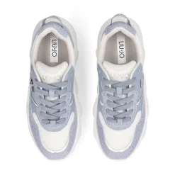 Sneakers Chuncky Donna LIU JO Steffy 01 in Pelle Azzurra