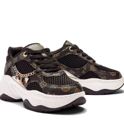 Sneakers Donna GUESS Colore Black - Brown Linea Harpaa